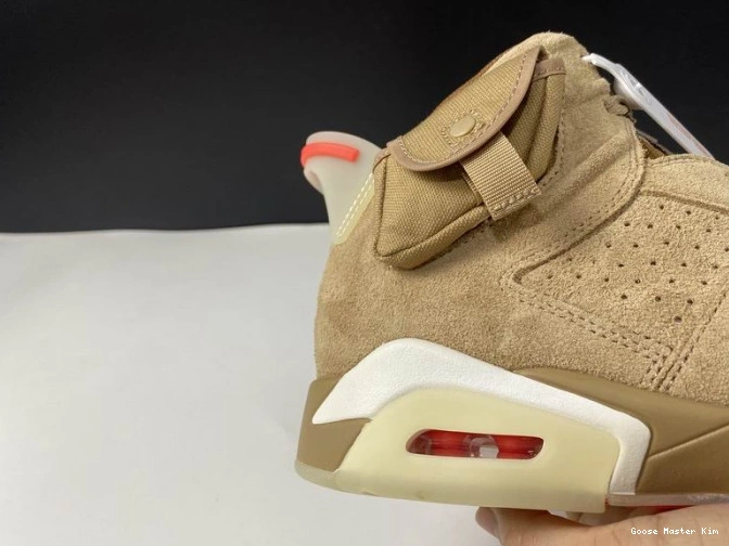 Jordan 6 Scott Air British Travis DH0690-200 Retro Khaki 0821